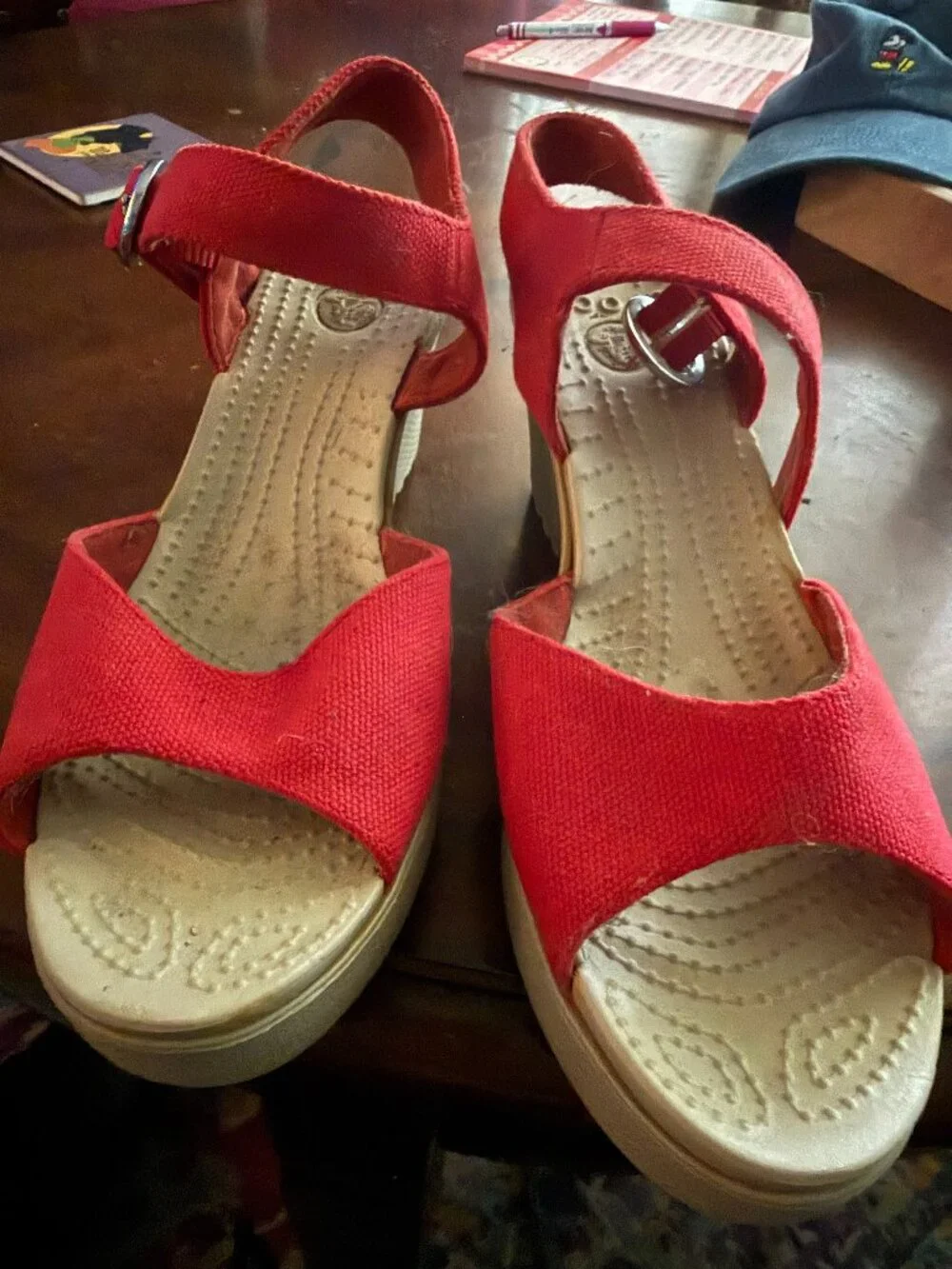 Crocs Side 8 Red Platform